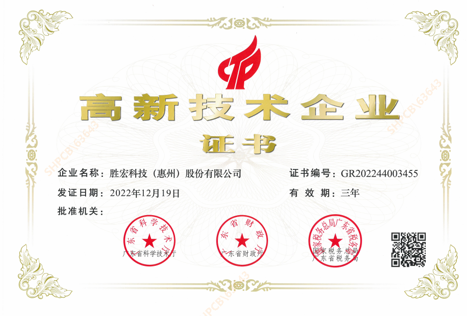 喜讯！我司顺利顺利获得“高新技术企业”认定
